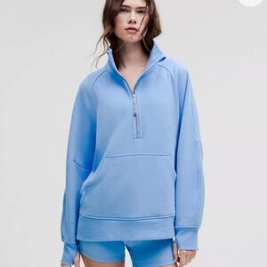 Lululemon Scuba Oversized Funnel Neck Half Zip Size Xs/S